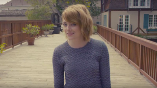 Watch Emma Stone impersonate Britney Spears, perform magic